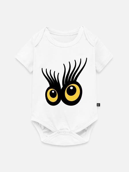 Eyes - Baby Premium short-sleeve bodysuit - white