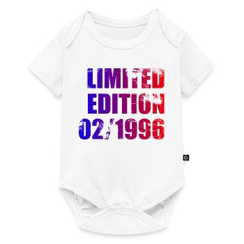 30th Birthday Limited Edition 02/1996 - Baby Premium short-sleeve bodysuit - white - Front