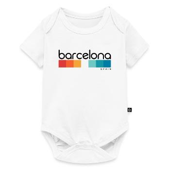Barcelone - Espagne - Espagne - Espagne - Body à manches courtes Premium Bébé - blanc - Devant