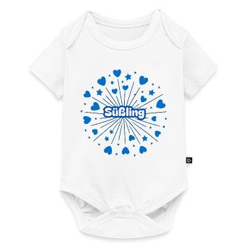 Douce - Body à manches courtes Premium Bébé - blanc - Devant