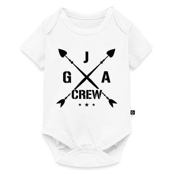 Bachelor Crew Enterrement de vie de garçon - Body à manches courtes Premium Bébé - blanc - Devant