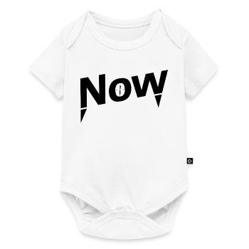 MAINTENANT - Jetzt Motivation Sport - Body à manches courtes Premium Bébé - blanc - Devant