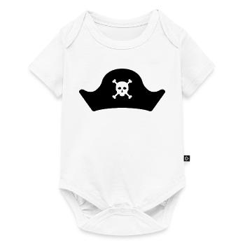 Pirate hat - Baby Premium short-sleeve bodysuit - white - Front
