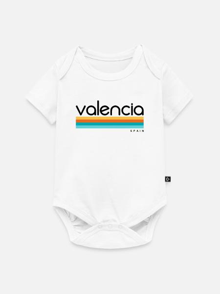 Valencia - Spain - Spanien - Espana - Baby Premium Kurzarmbody - Weiß