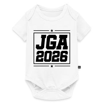 Jga 2026 Bachelor Party - Baby Premium short-sleeve bodysuit - white - Front