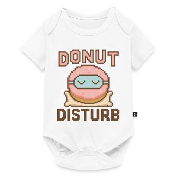 Donut Disturb – Sweet Sleep Mode - Baby Premium short-sleeve bodysuit - white - Front