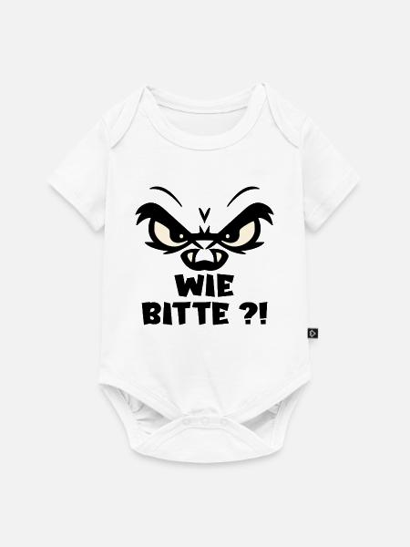 Wie Bitte Ausdruck - Baby Premium Kurzarmbody - Weiß