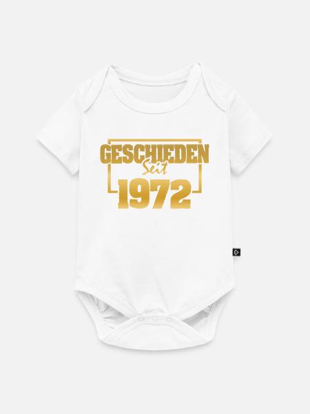 Ehefrau 1972 - Baby Premium Kurzarmbody - Weiß
