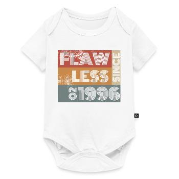 30th Birthday Flawless since 02/1996 - Baby Premium short-sleeve bodysuit - white - Front