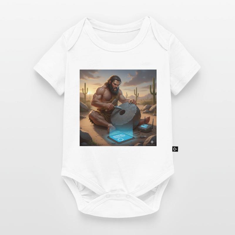 Caveman Tech Support – Das erste Tutorial Baby Premium Kurzarmbody