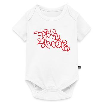 Souvenir d’art urbain Paris Streets - Body à manches courtes Premium Bébé - blanc - Devant