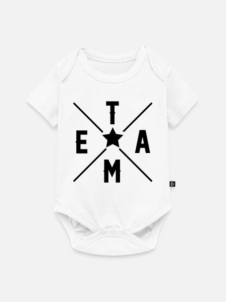Team - Baby Premium Kurzarmbody - Weiß