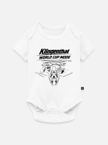 Klingenthal World Cup  - Baby Premium Kurzarmbody - Weiß