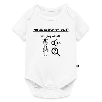 Maître du Rien du tout - Body à manches courtes Premium Bébé - blanc - Devant