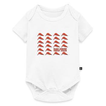 Make Shrimp Great Again - Body à manches courtes Premium Bébé - blanc - Devant