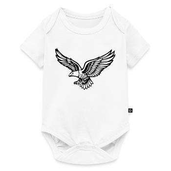 eagle - Baby Premium short-sleeve bodysuit - white - Front