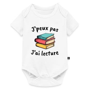 Bücher, Lesergeschenk-Idee, ich kann es nicht haben - Baby Premium Kurzarmbody - Weiß - Vorne