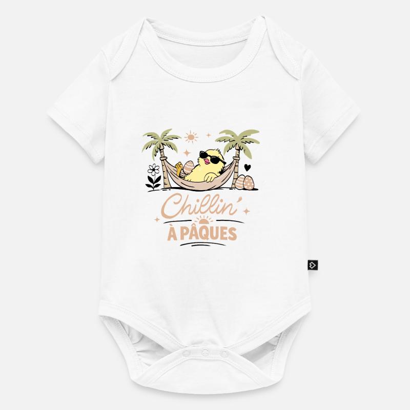 Easter Chick - Baby Premium short-sleeve bodysuit - white