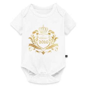 16e anniversaire Semper Verum - Créé en 02/2010 - Body à manches courtes Premium Bébé - blanc - Devant