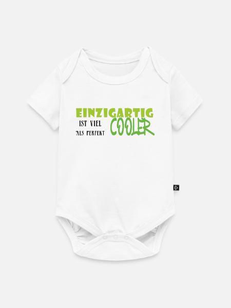 Einzigartig Cooler Graffiti - Baby Premium Kurzarmbody - Weiß