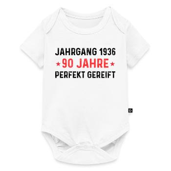 Vintage 1936 – 90 years perfectly matured - Baby Premium short-sleeve bodysuit - white - Front