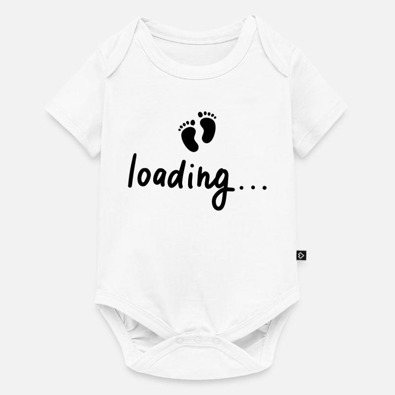 Loading - Baby Premium Kurzarmbody - Weiß