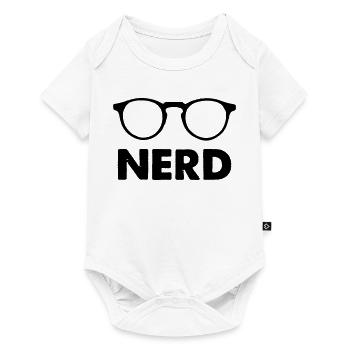Glasses Nerd - Baby Premium short-sleeve bodysuit - white - Front