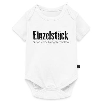 Single piece: may contain small defects - Baby Premium short-sleeve bodysuit - white - Front