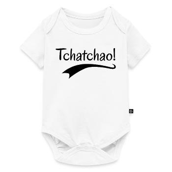 Tchatchao  - Body à manches courtes Premium Bébé - blanc - Devant
