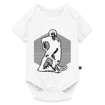 Cool floorball inspiration - Baby Premium short-sleeve bodysuit - white - Front