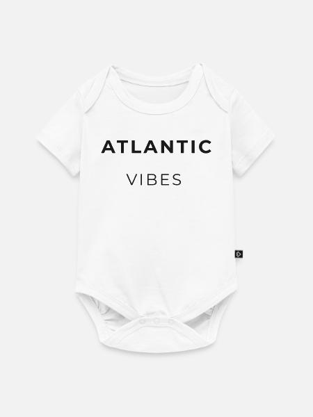 ATLANTISCHE ATMOSPHÄRE - Baby Premium Kurzarmbody - Weiß