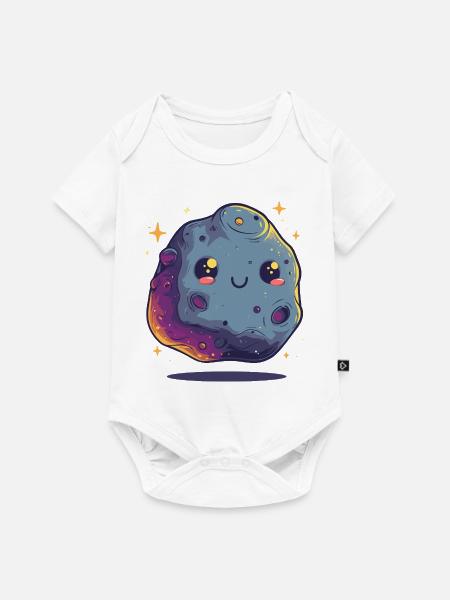 Kawaii Asteroidenstern - Baby Premium Kurzarmbody - Weiß