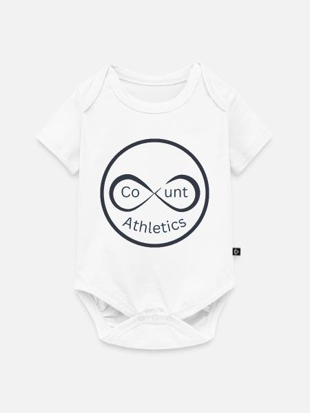 Unendliche Athletik Logo - Baby Premium Kurzarmbody - Weiß