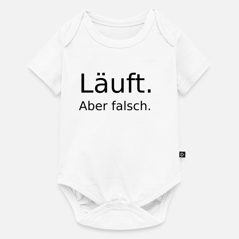 Runs ... but wrong - Baby Premium short-sleeve bodysuit - white