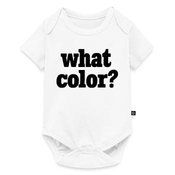 Quelle couleur ? - noir - Body à manches courtes Premium Bébé - blanc - Devant