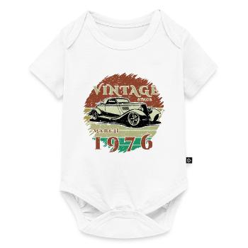 50e anniversaire - Classiques - Millésime depuis 03/1976 - Body à manches courtes Premium Bébé - blanc - Devant