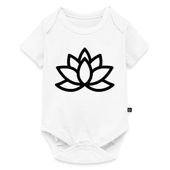 Lotus - Body à manches courtes Premium Bébé - blanc - Devant