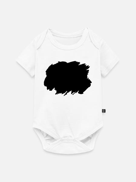 NÄHARBEIT - Baby Premium Kurzarmbody - Weiß
