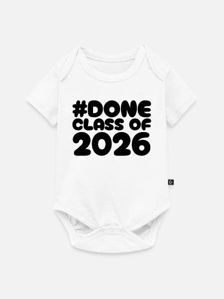 Bitte Design bereitstellen - Baby Premium Kurzarmbody - Weiß