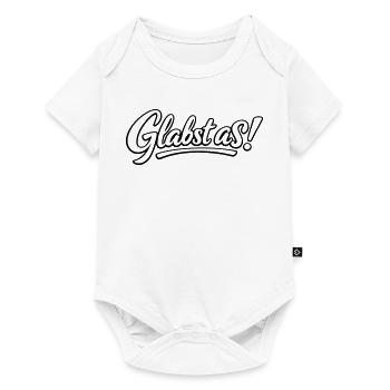 Glabst as - Baby Premium Kurzarmbody - Weiß - Vorne