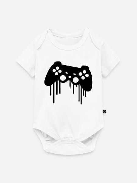 gaming kontroller - Baby Premium Kurzarmbody - Weiß