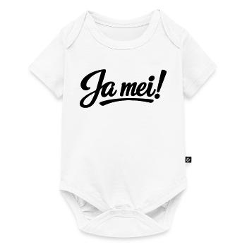 Yes Mei - Baby Premium short-sleeve bodysuit - white - Front