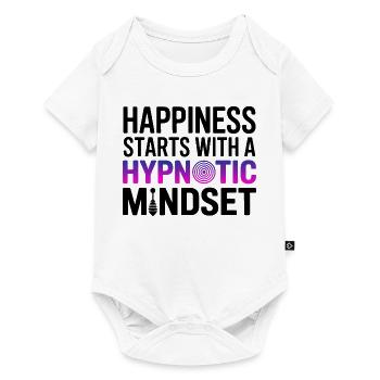 Hypnotiseur Happiness Mindset Hypnotique Professionnel - Body à manches courtes Premium Bébé - blanc - Devant