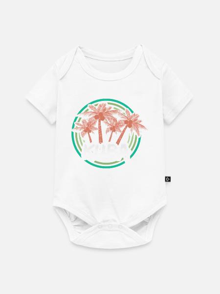 Kuba - Baby Premium Kurzarmbody - Weiß
