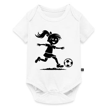 Soccer Girls - Baby Premium short-sleeve bodysuit - white - Front