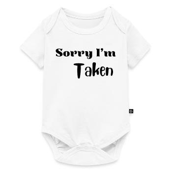 Funny Valentine Love Shirt - Baby Premium short-sleeve bodysuit - white - Front