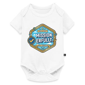 Pension 2026: Mission accomplished – Retirement level - Baby Premium short-sleeve bodysuit - white - Front
