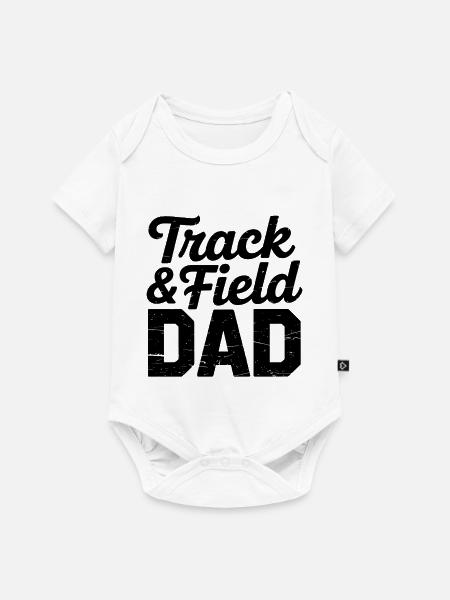 Leichtathletik Sprüche Leichtathletik Geschenk - Baby Premium Kurzarmbody - Weiß
