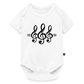 Symbole clé - Body à manches courtes Premium Bébé - blanc - Devant