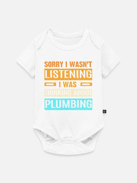 Installateur Klempner - Baby Premium Kurzarmbody - Weiß